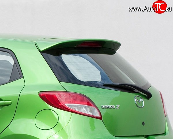 2 599 р. Спойлер M-VRS Mazda Demio 3 DE дорестайлинг (2007-2011) (Неокрашенный)  с доставкой в г. Белгород