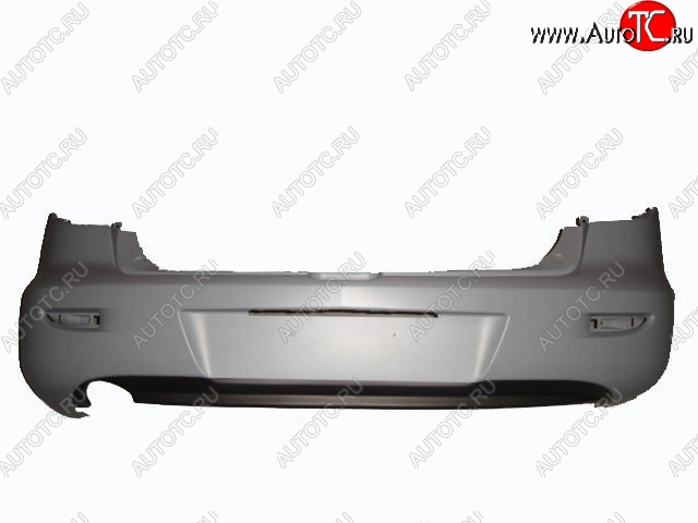 11 249 р. Бампер задний SAT (Тайвань)  Mazda 3/Axela  BK (2003-2009) дорестайлинг, хэтчбэк, рестайлинг, хэтчбэк (Неокрашенный)  с доставкой в г. Белгород