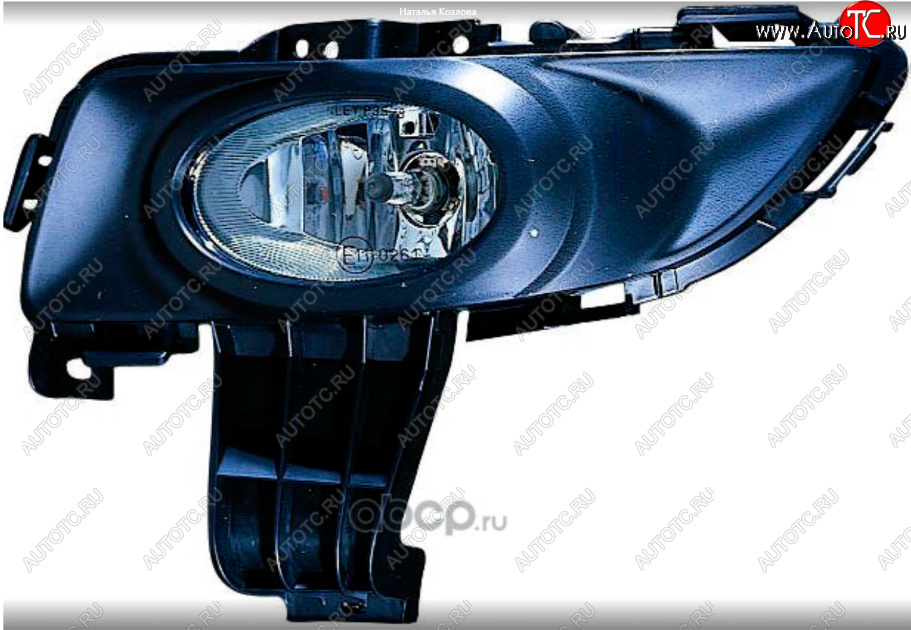 1 169 р. Левая противотуманная фара DEPO Mazda 3/Axela BK дорестайлинг седан (2003-2006)  с доставкой в г. Белгород