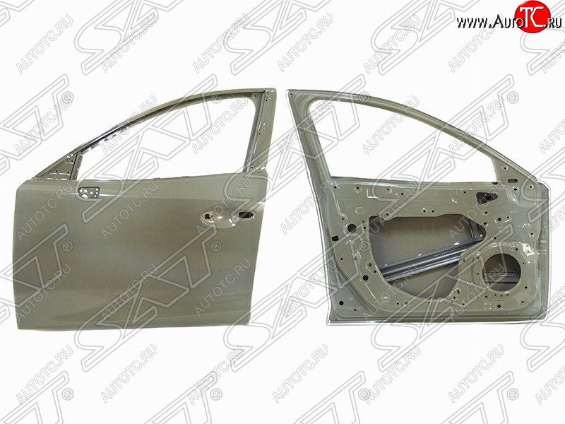 13 649 р. Левая дверь передняя SAT Mazda 3/Axela BM дорестайлинг седан (2013-2016) (Неокрашенная)  с доставкой в г. Белгород