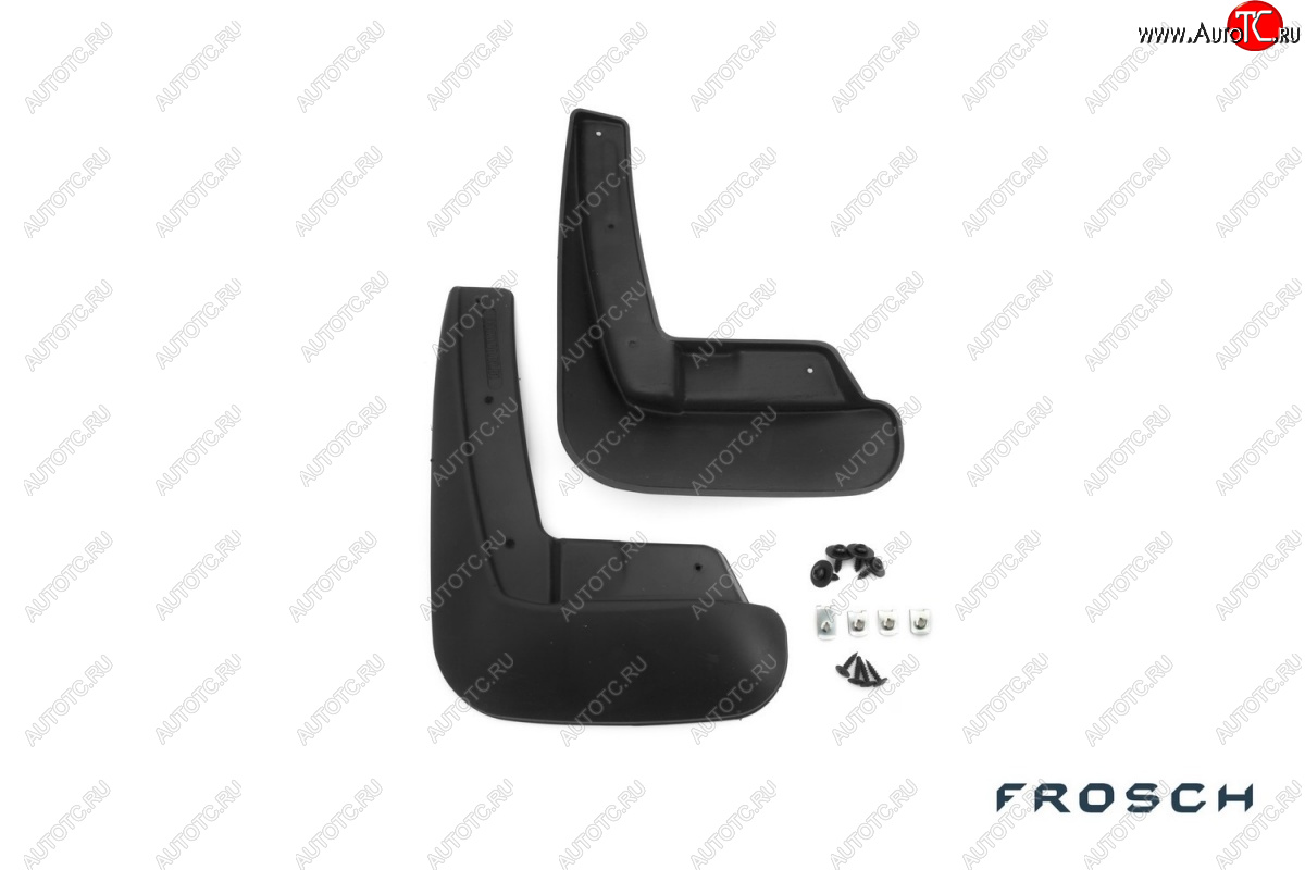 4 799 р. Брызговики Frosch (optimum, в пакете)  Mazda 3/Axela  BM (2013-2016) дорестайлинг седан (Задние)  с доставкой в г. Белгород