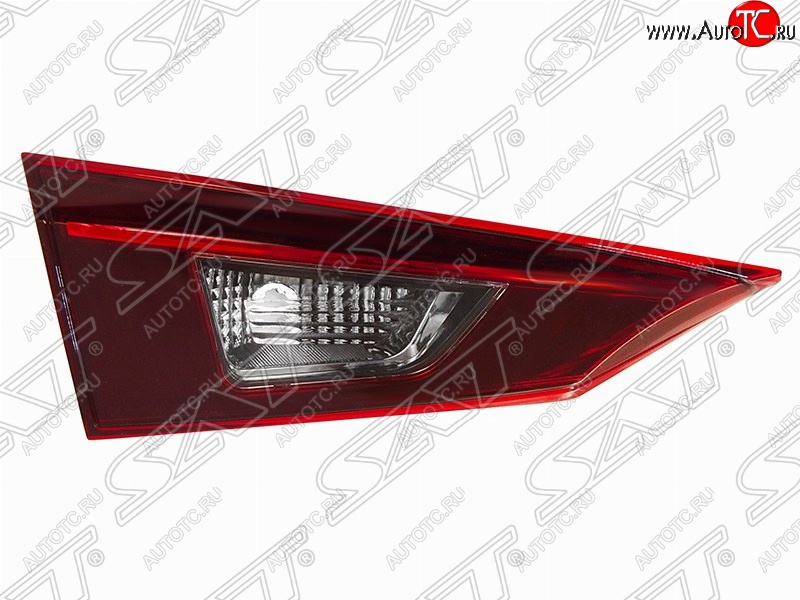 1 699 р. Левый фонарь в крышку багажника SAT Mazda 3/Axela BM дорестайлинг седан (2013-2016)  с доставкой в г. Белгород
