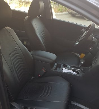 11 249 р. Чехлы для сидений Lord Autofashion Денвер (экокожа) Mazda 3/Axela BM дорестайлинг, хэтчбэк (2013-2016) (Чёрный, вставка чёрная)  с доставкой в г. Белгород. Увеличить фотографию 4