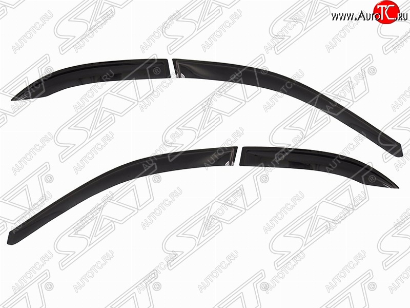 1 439 р. Дефлектора окон SAT (комплект)  Mazda 6  GG - Atenza  GG  с доставкой в г. Белгород