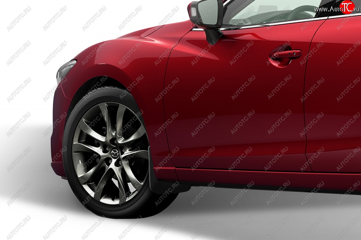 4 799 р. Брызговики передние Frosch  Mazda 6  GJ (2012-2018) дорестайлинг седан, дорестайлинг универсал, 1-ый рестайлинг седан  с доставкой в г. Белгород
