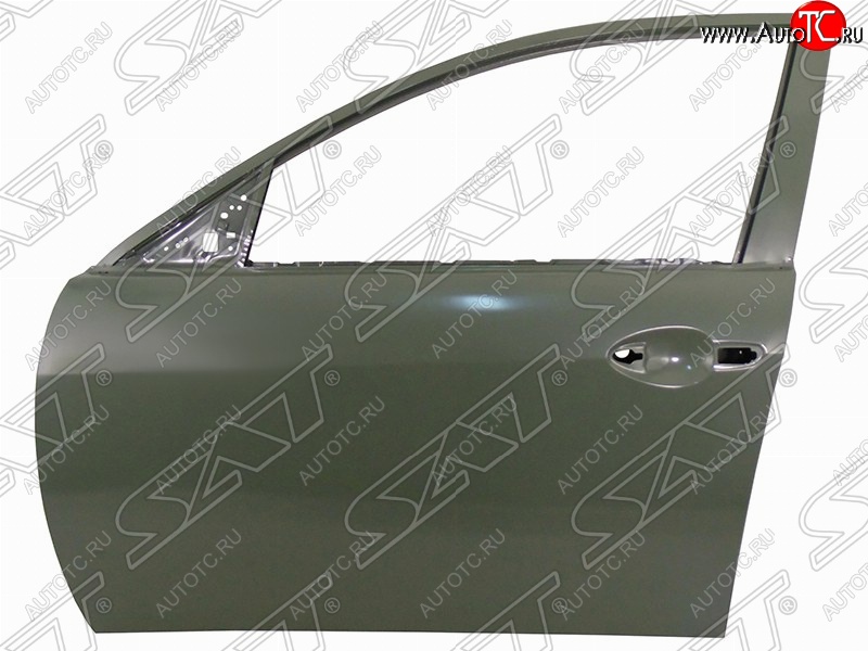 6 349 р. Левая дверь передняя SAT. Mazda 6 GH рестайлинг лифтбэк (2010-2012) (Неокрашенная)  с доставкой в г. Белгород