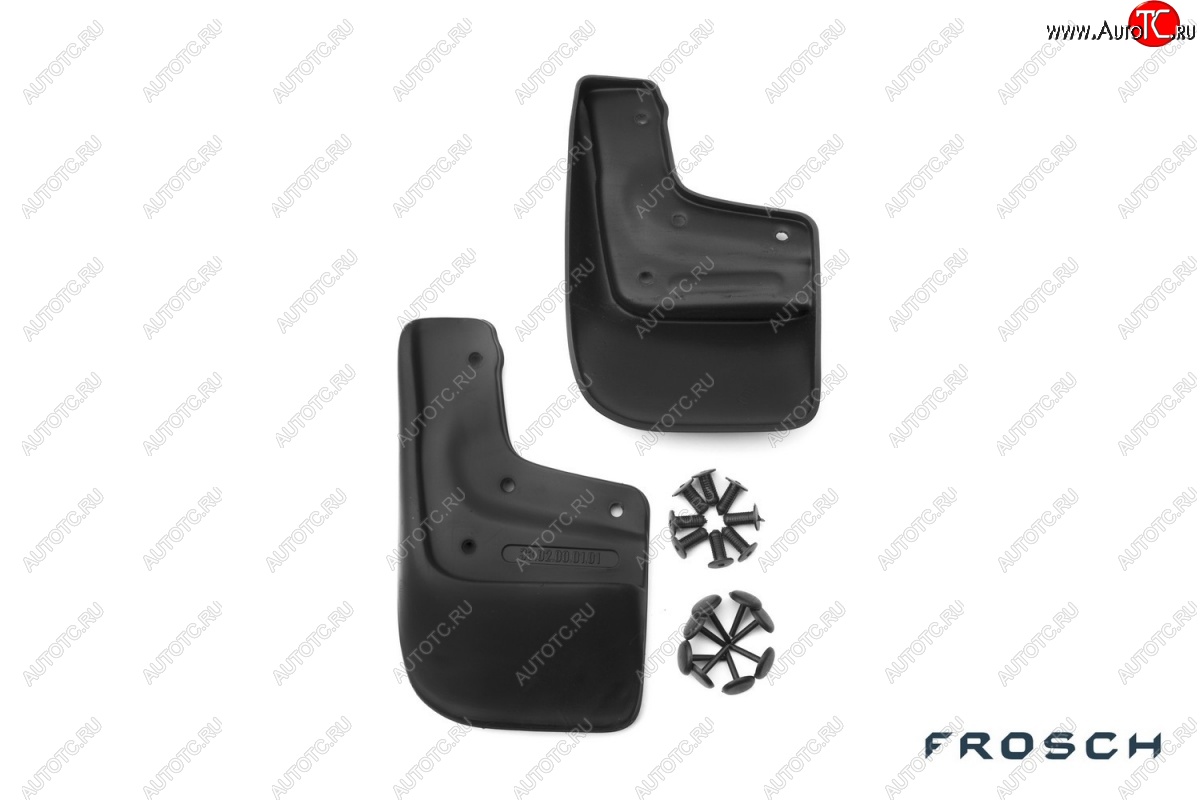 2 379 р. Брызговики передние Frosch  Mazda 6  GH (2007-2010) дорестайлинг лифтбэк, дорестайлинг седан, дорестайлинг универсал  с доставкой в г. Белгород