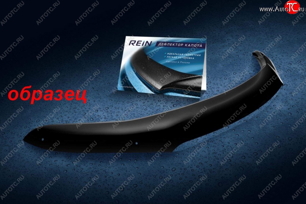 2 499 р. Дефлектор капота REIN Mazda 6 GH рестайлинг седан (2010-2012)  с доставкой в г. Белгород