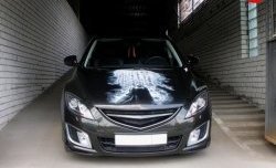 5 149 р. Решётка радиатора Sport Mazda 6 GH дорестайлинг седан (2007-2010) (Неокрашенная)  с доставкой в г. Белгород. Увеличить фотографию 3