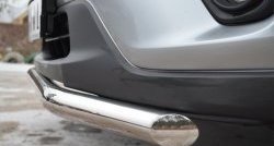 15 349 р. Одинарная защита переднего бампера диаметром 63 мм SLITKOFF  Mazda CX-5  KE (2011-2017) дорестайлинг, рестайлинг  с доставкой в г. Белгород. Увеличить фотографию 3
