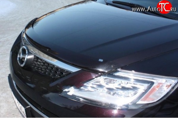 2 879 р. Дефлектор капота NovLine  Mazda CX-9  TB (2007-2012) дорестайлинг, 1-ый рестайлинг  с доставкой в г. Белгород