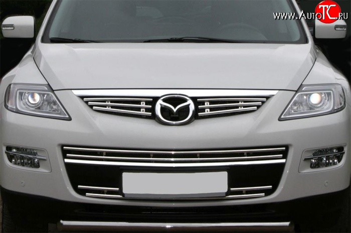 827 р. Декоративные вставки воздухозаборника Novline  Mazda CX-9  TB (2007-2009) дорестайлинг  с доставкой в г. Белгород