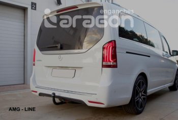 22 699 р. Фаркоп Aragon.(шар V) Mercedes-Benz Vito W447 дорестайлинг (2015-2020)  с доставкой в г. Белгород. Увеличить фотографию 2