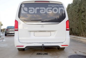 22 699 р. Фаркоп Aragon.(шар V) Mercedes-Benz Vito W447 дорестайлинг (2015-2020)  с доставкой в г. Белгород. Увеличить фотографию 6