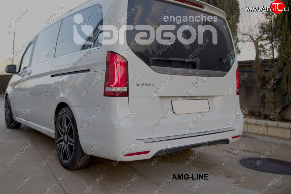 22 699 р. Фаркоп Aragon.(шар V) Mercedes-Benz Vito W447 дорестайлинг (2015-2020)  с доставкой в г. Белгород
