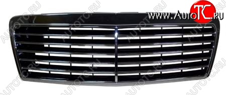 7 449 р. Решётка радиатора SAT Mercedes-Benz E-Class W210 дорестайлинг универсал (1996-1999) (Неокрашенная)  с доставкой в г. Белгород