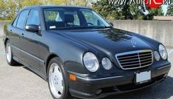 12 599 р. Передний бампер AMG Mercedes-Benz E-Class W210 дорестайлинг универсал (1996-1999) (Неокрашенный)  с доставкой в г. Белгород. Увеличить фотографию 2