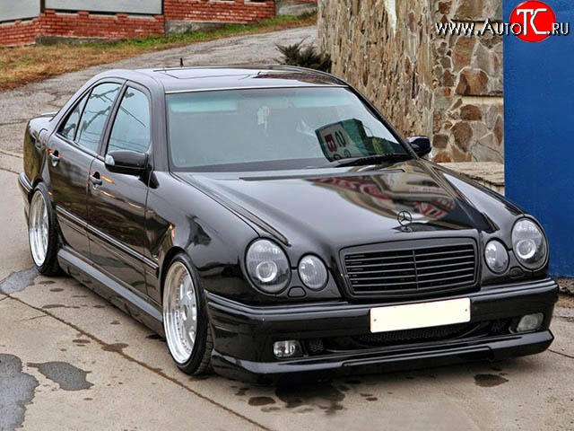 8 399 р. Передний бампер Wald Mercedes-Benz E-Class W210 дорестайлинг универсал (1996-1999)  с доставкой в г. Белгород
