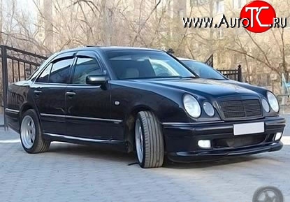 4 499 р. Пороги накладки Wald Mercedes-Benz E-Class W210 дорестайлинг седан (1996-1999)  с доставкой в г. Белгород
