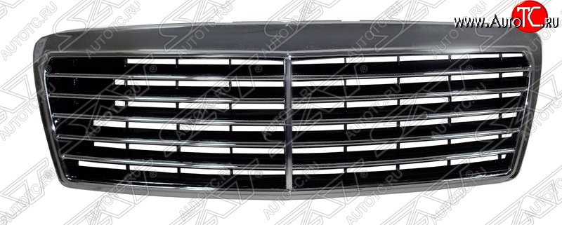 11 899 р. Решётка радиатора SAT (AVANTGARD, 5 полос) Mercedes-Benz E-Class W210 дорестайлинг универсал (1996-1999) (Неокрашенная)  с доставкой в г. Белгород