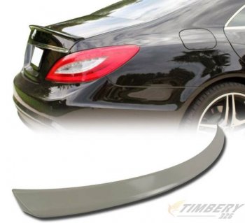 4 499 р. Спойлер багажника AMG Mercedes-Benz CLS class C218 (2011-2017) (Неокрашенный)  с доставкой в г. Белгород. Увеличить фотографию 3