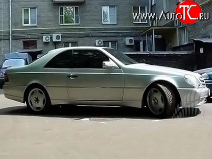 12 599 р. Пороги накладки AMG Mercedes-Benz CL class C140 (1992-1999) (Неокрашенные)  с доставкой в г. Белгород