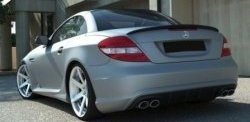 19 349 р. Задний бампер AMG Style Mercedes-Benz SLK class R171 (2004-2010) (Неокрашенный)  с доставкой в г. Белгород. Увеличить фотографию 2