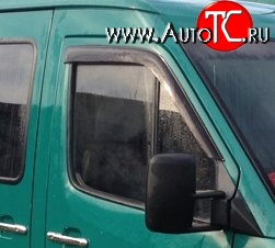 999 р. Комплект дефлекторов окон (ветровиков) 2 шт. Russtal Mercedes-Benz Sprinter W905 рестайлинг (2000-2006)  с доставкой в г. Белгород