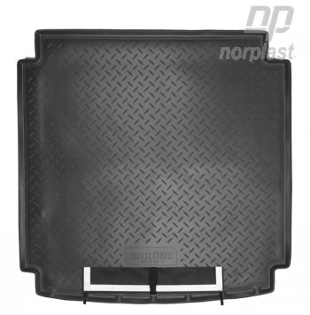 Коврик багажника Norplast Unidec Mercedes-Benz ML class W164 дорестайлинг (2005-2008) (Черный, с погрузочным ковриком (фартуком))