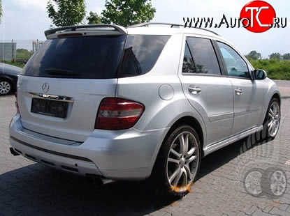 10 599 р. Спойлер BRABUS Mercedes-Benz ML class W164 дорестайлинг (2005-2008) (Неокрашенный)  с доставкой в г. Белгород