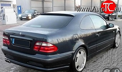 4 749 р. Козырёк на заднее стекло LORINSER Mercedes-Benz CLK class W208 (1997-2002) (Неокрашенный)  с доставкой в г. Белгород