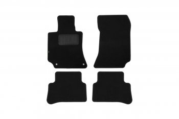 Коврики в салон Klever Standard (АКПП, текстиль) Mercedes-Benz E-Class  W212 (2009-2012) дорестайлинг седан (Черный)