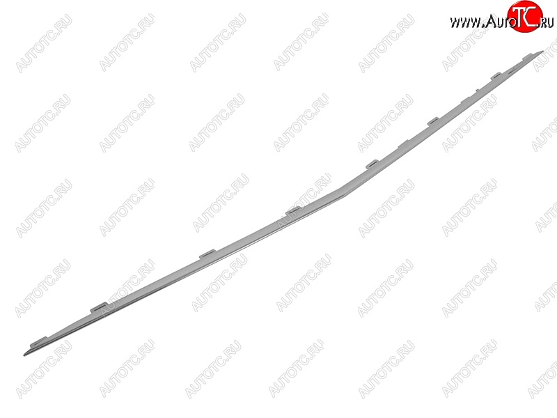 4 299 р. Молдинг на передний бампер SAT (на нижнюю часть) Mercedes-Benz E-Class W213 седан дорестайлинг (2016-2020)  с доставкой в г. Белгород