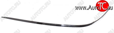 1 199 р. Левый молдинг на передний бампер SAT (хром) Mercedes-Benz S class W220 (1998-2005) (Неокрашенный)  с доставкой в г. Белгород
