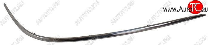 1 199 р. Правый молдинг на передний бампер SAT (хром, рестайлинг) Mercedes-Benz S class W220 (1998-2005) (Неокрашенный)  с доставкой в г. Белгород
