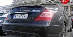Лип спойлер AMG Mercedes-Benz S class 5 W221 седан дорестайлинг (2005-2009)