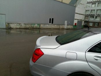 Лип спойлер АВТОКРАТ Mercedes-Benz S class 5 W221 седан дорестайлинг (2005-2009)