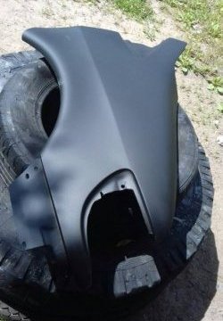 9 989 р. Переднее левое крыло (стеклопластик) Fiberplast Mercedes-Benz Vito W638 (1996-2003)  с доставкой в г. Белгород. Увеличить фотографию 6