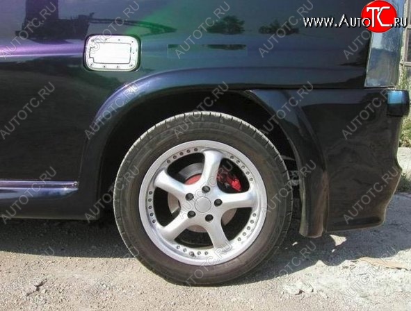 6 249 р. Накладки на колёсные арки CT Mercedes-Benz Vito W638 (1996-2003) (Неокрашенные)  с доставкой в г. Белгород