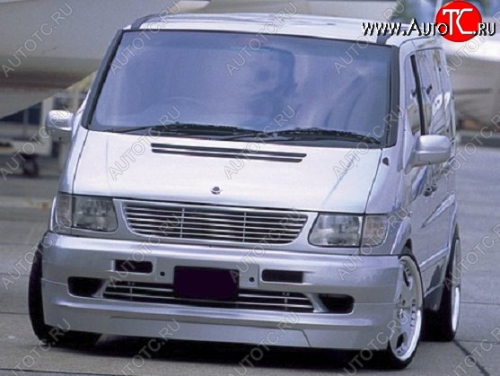 4 199 р. Решётка радиатора CT Mercedes-Benz Vito W638 (1996-2003) (Неокрашенная)  с доставкой в г. Белгород