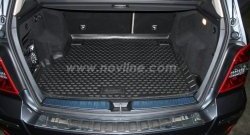 Коврик в багажник Element (полиуретан, с вырезом под ручку) Mercedes-Benz GLK class  X204 (2008-2015) дорестайлинг, рестайлинг