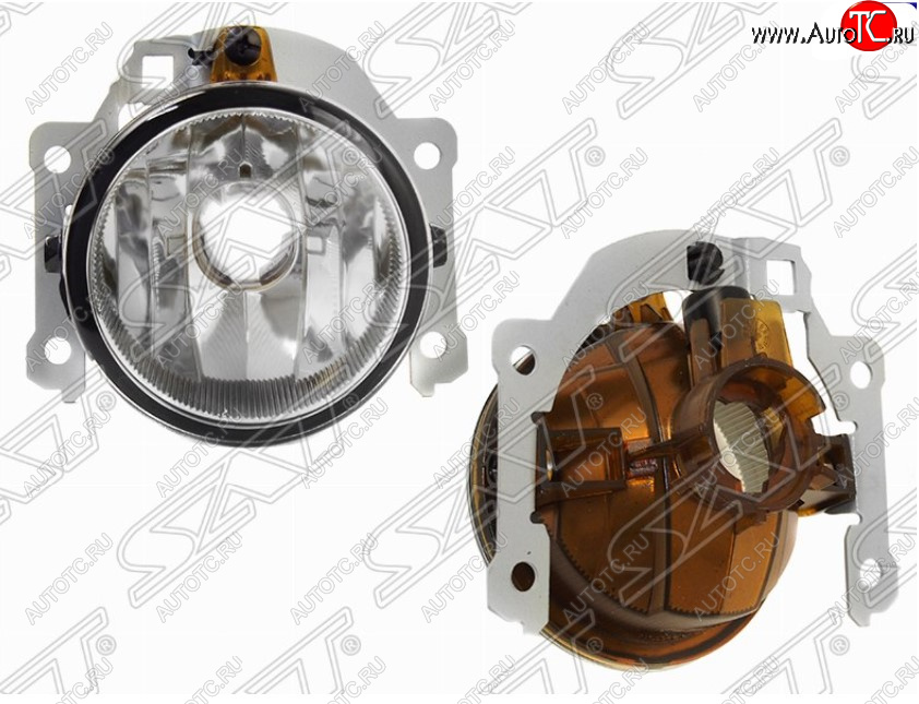1 249 р. Противотуманная фара SAT (LH=RH) Mitsubishi Outlander GF 2-ой рестайлинг (2015-2018)  с доставкой в г. Белгород