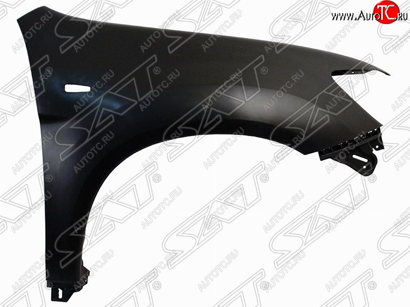 3 999 р. Правое крыло переднее SAT (пластик) Mitsubishi ASX 1-ый рестайлинг (2013-2016) (Неокрашенное)  с доставкой в г. Белгород