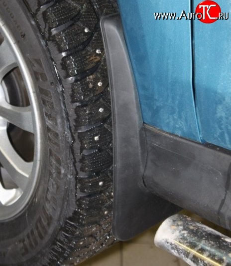 2 379 р. Передние брызговики NovLine 2 шт.  Mitsubishi ASX (2010-2016) дорестайлинг, 1-ый рестайлинг  с доставкой в г. Белгород