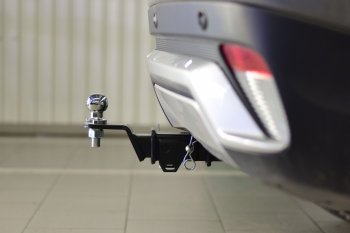 13 599 р. Фаркоп Petroil Tuning (съемный квадрат) Mitsubishi ASX 2-ой рестайлинг (2017-2020)  с доставкой в г. Белгород. Увеличить фотографию 3