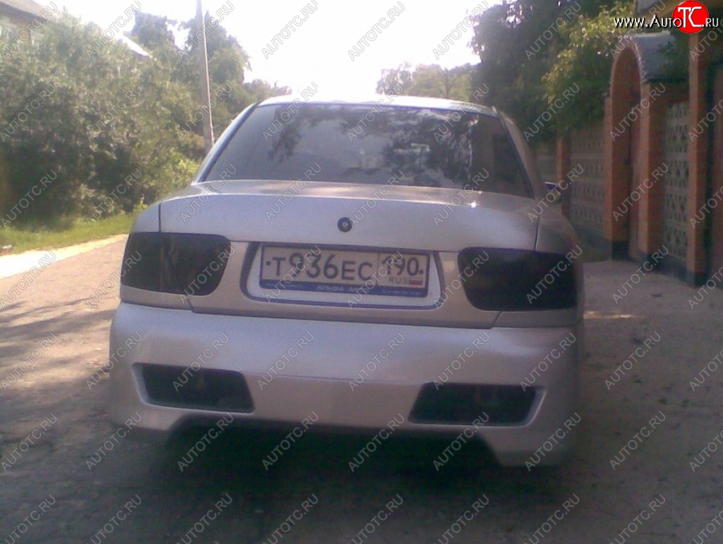 6 109 р. Задний бампер R1 Mitsubishi Carisma (1996-1999)  с доставкой в г. Белгород