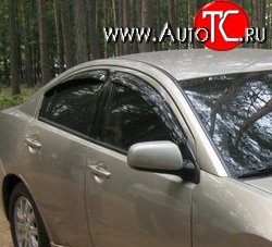 999 р. Комплект дефлекторов окон (ветровиков) 4 шт. (седан) Russtal Mitsubishi Galant 9 седан (2004-2009)  с доставкой в г. Белгород