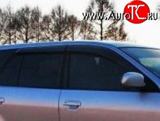 999 р. Комплект дефлекторов окон (ветровиков) 4 шт. (универсал) Russtal Mitsubishi Galant 8  дорестайлинг седан (1996-1998)  с доставкой в г. Белгород