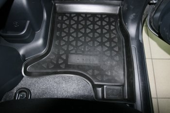 6 399 р. Комплект ковриков салона Element (полиуретан) Mitsubishi i-Miev (2009-2018) (Черные)  с доставкой в г. Белгород. Увеличить фотографию 3