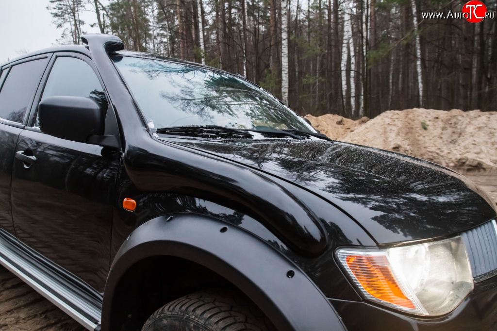 11 199 р. Пластиковый шноркель RA  Mitsubishi L200 ( 4,  5 KK,KL) - Pajero Sport  PB  с доставкой в г. Белгород